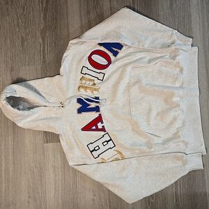 Champion RW Fleece Old English Pull Over Hoodie (L)